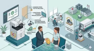 Noleggio operativo stampanti ufficio